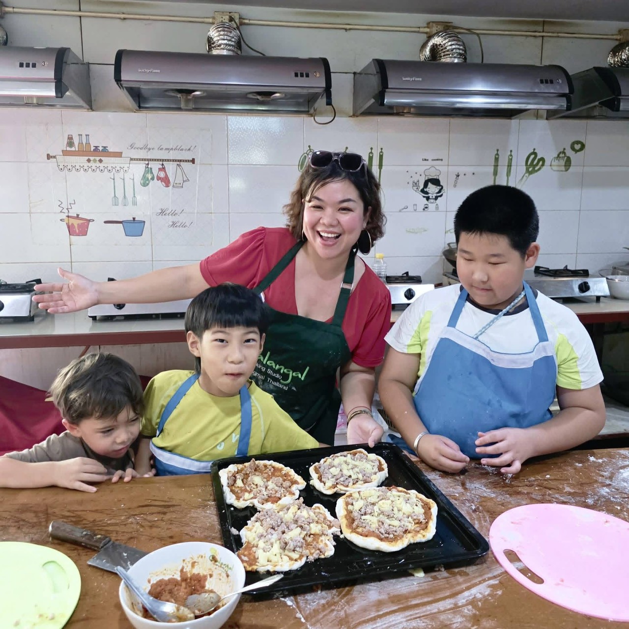 Kid Cooking and English Club